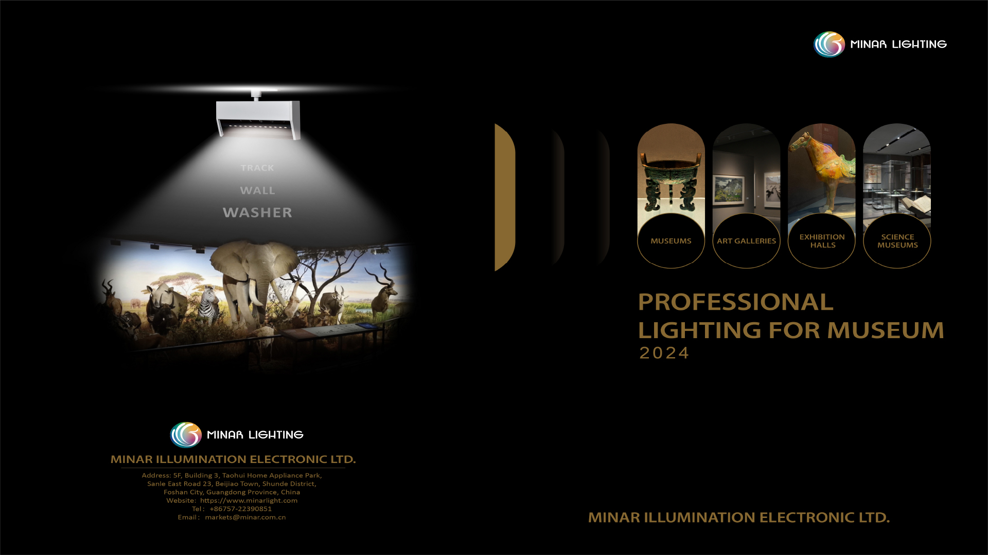 Professional Lighting for Museum-Minar